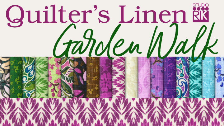 Pattern Quilter's Linen - Garden Walk